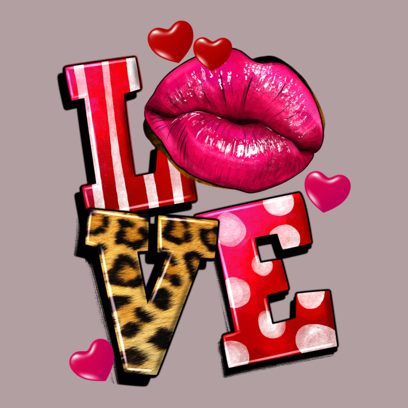 Western Love Lips Vintage Hoodie by FaDigitalArtStudio | Teevron