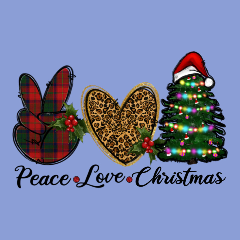 Peace Love Christmas Long Sleeve Tee by RanaPortraitStore | Teevron