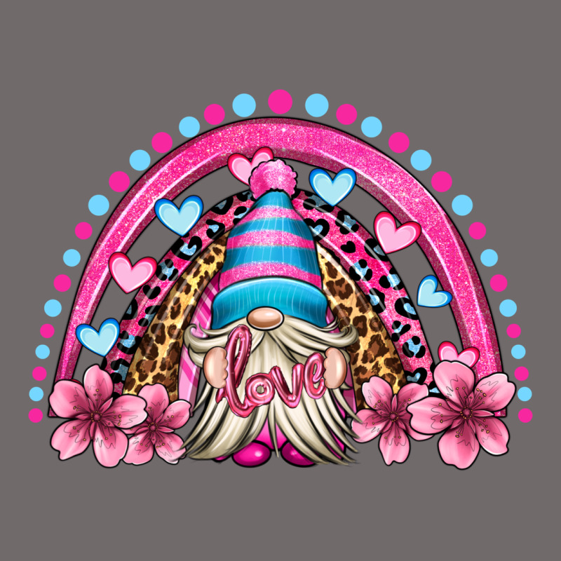 Valentine's Day Rainbow Gnome Olivia Urban Heavy Tee by OliviaCreatesArt | Teevron