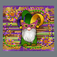 Mardi Gras Gnomes Mask Serape Sunflowers Heavyweight Sweatshirt | Teevron
