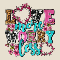 Love More Worry Less Olivia Urban Heavy Tee | Teevron