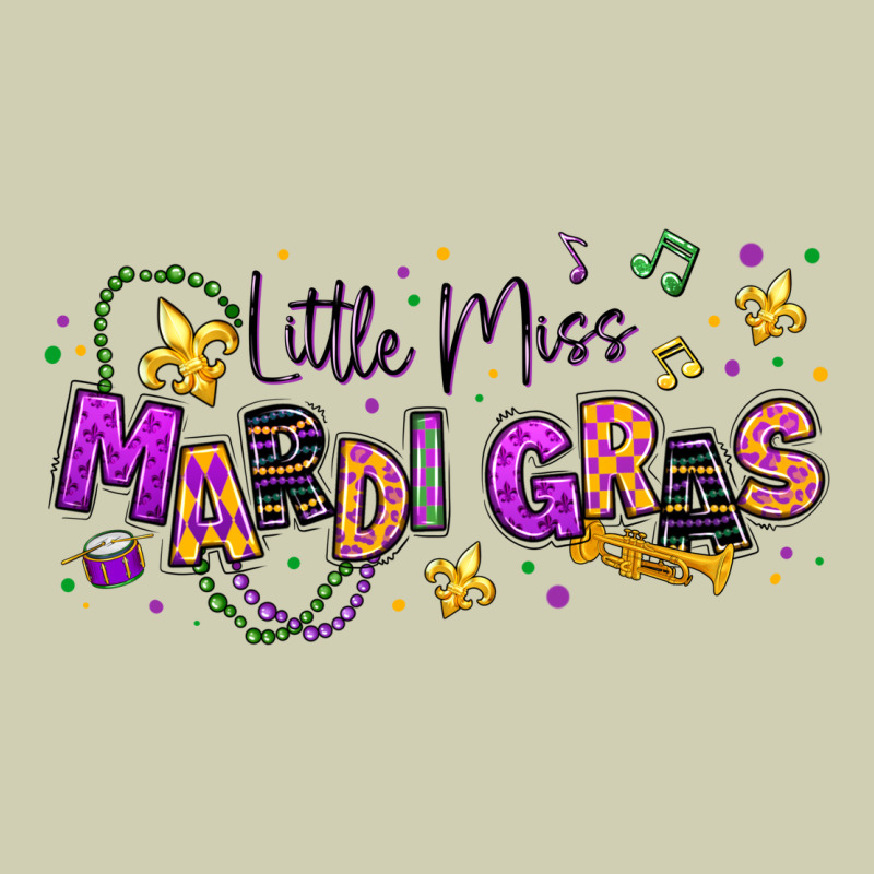 Little Miss Mardi Gras Heavy Core Tee by texasbilliewilder | Teevron