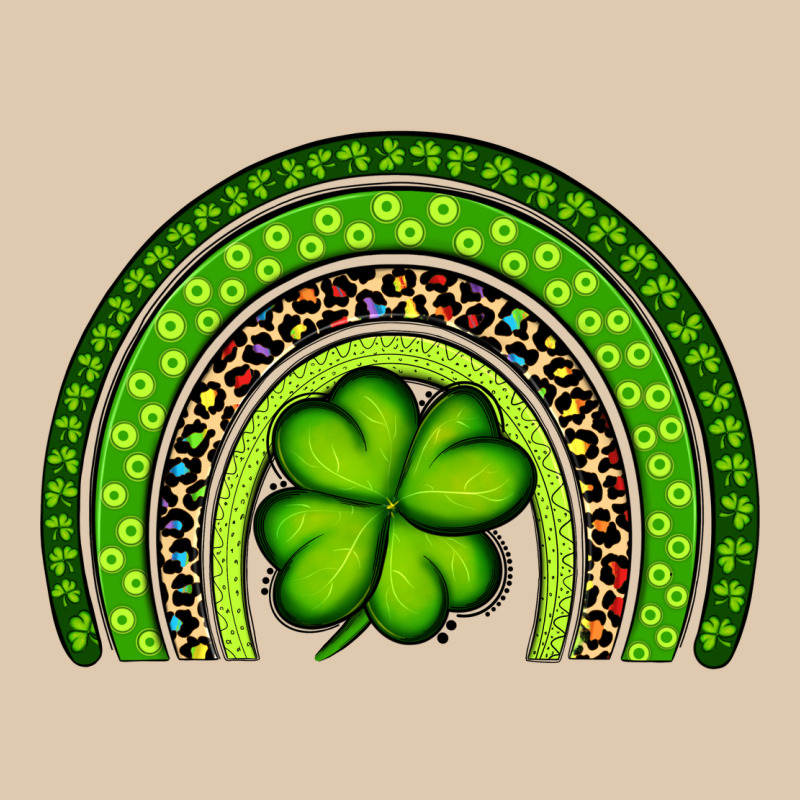 St. Patrick's Day Shamrock Rainbow Heavyweight Sweatshirt by Artiststas | Teevron