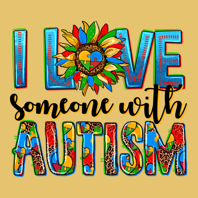 ı Love Someone With Autism Premium Sweatshirt by AdoDesignShop | Teevron
