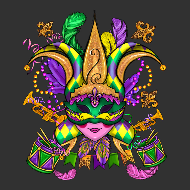 Mardi Gras Mask Urban Heavy Tee by OliviaCreatesArt | Teevron