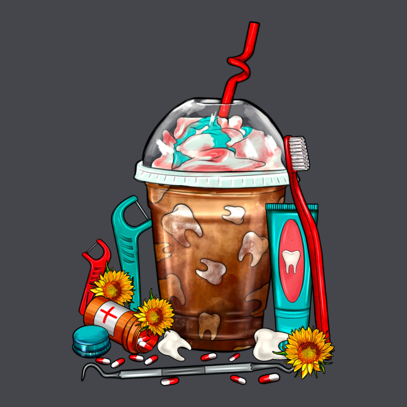 Dentist Frappe Coffee Long Sleeve Tee by FaDigitalArtStudio | Teevron