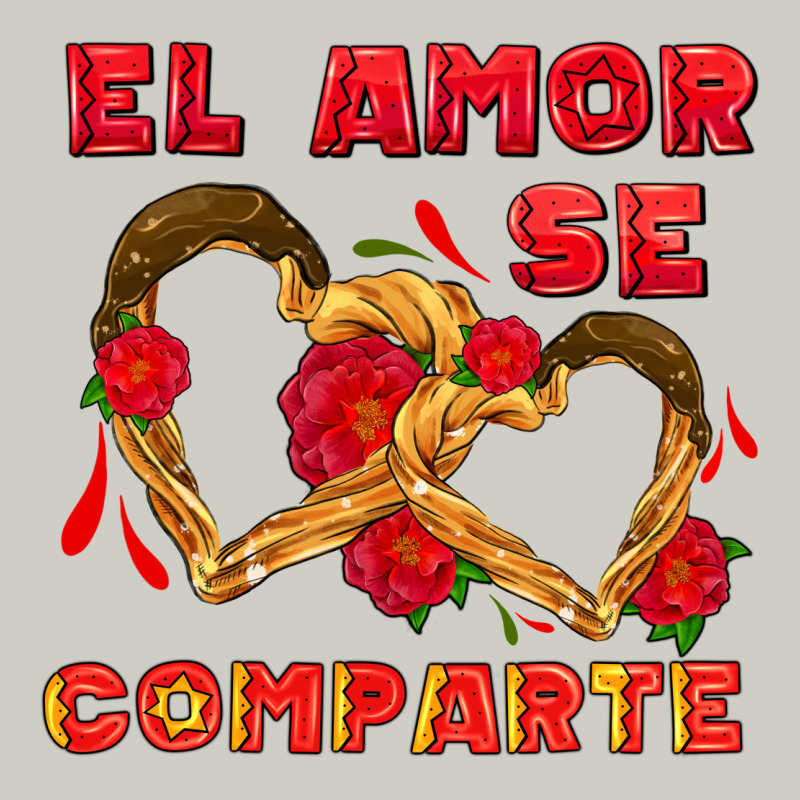 El Amor Se Comparte With Churros Heavyweight Hoodie by AdoDesignShop | Teevron
