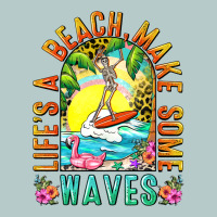 Life's A Beach Make Some Waves Heavy Core Tee | Teevron