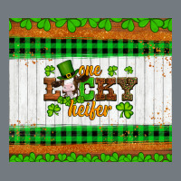 St Patricks One Lucky Heifer Heavyweight Sweatshirt | Teevron