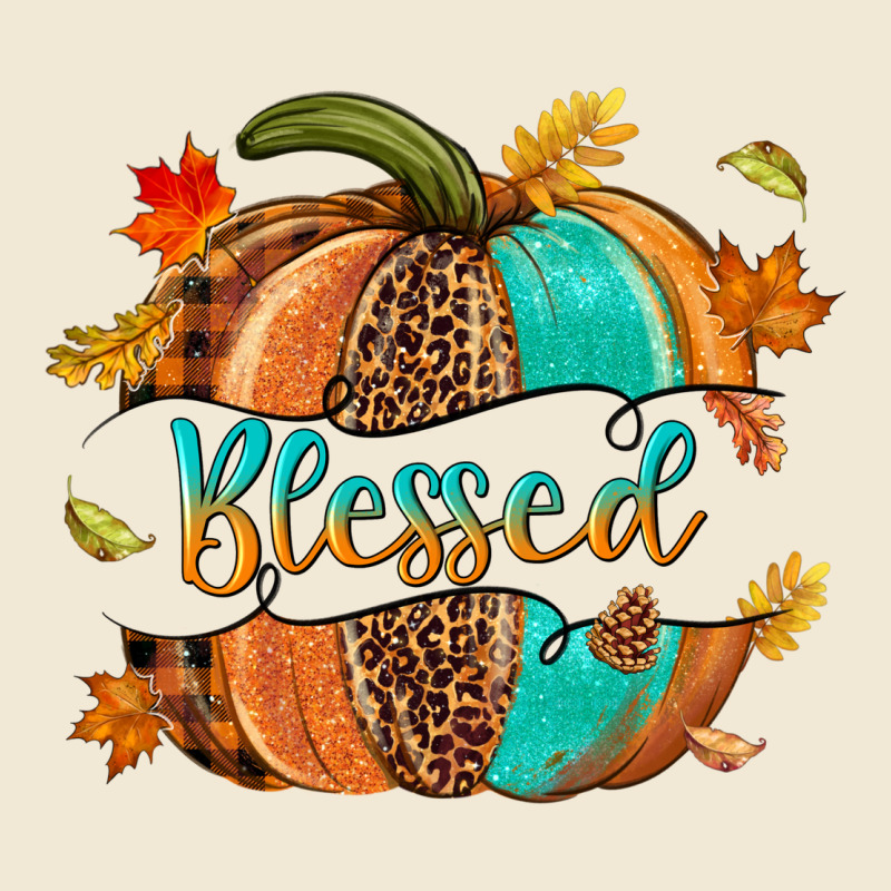 Blessed Pumpkin Premium Tee by NancyCooperArtShop | Teevron