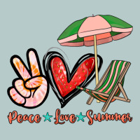 Peace Love Summer Heavy Core Tee | Teevron