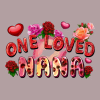 One Loved Nana Valentine's Day Vintage Hoodie | Teevron