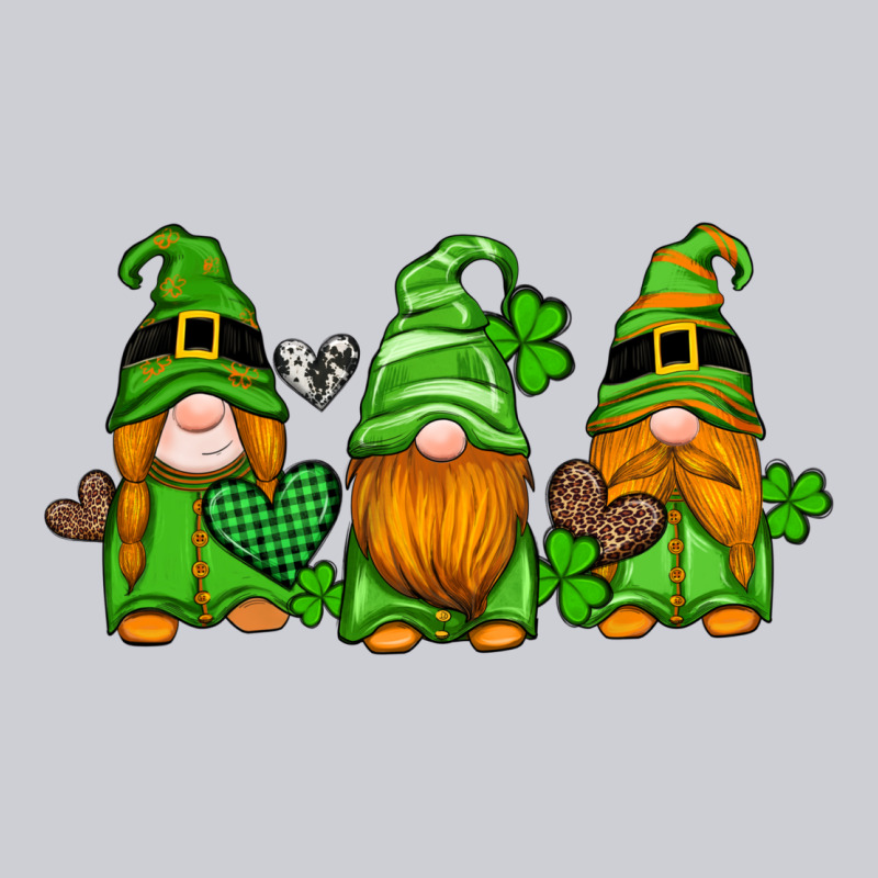 St Patricks Day Gnomes With Western Hearts And Shamrocks Heavyweight Sweatshirt by Artiststas | Teevron