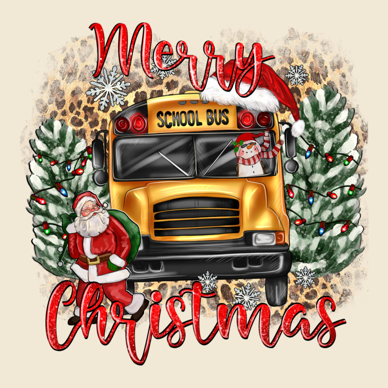 Merry Christmas School Bus Premium Tee by texasbilliewilder | Teevron