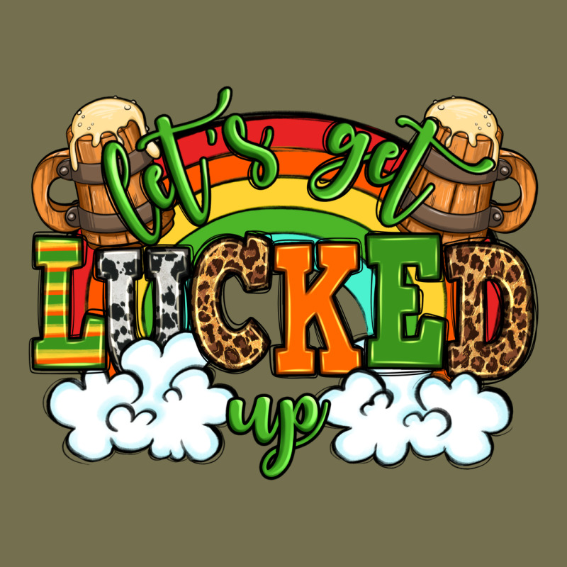 Let's Get Lucked Up St. Patrick's Day Vintage Hoodie by OliviaCreatesArt | Teevron
