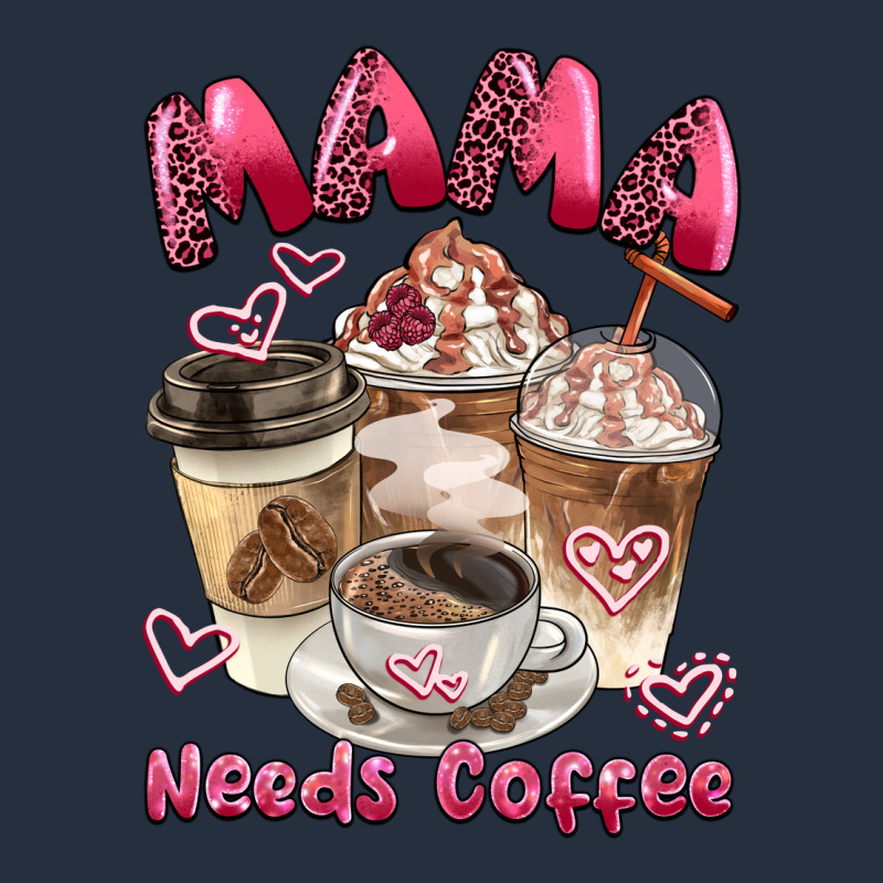 Mama Needs Coffee Zipper Hoodie by BarkalooDesign | Teevron
