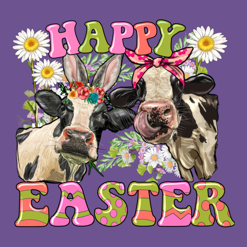 Happy Easter Heifers Easter Day Vintage Tee by CowGirlArtShop | Teevron