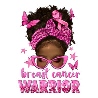 afro messy bun breast cancer warrior | Teevron