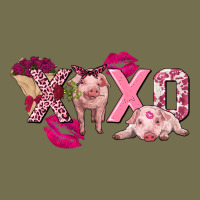 Valentine's Day Pig Xoxo Vintage Hoodie | Teevron