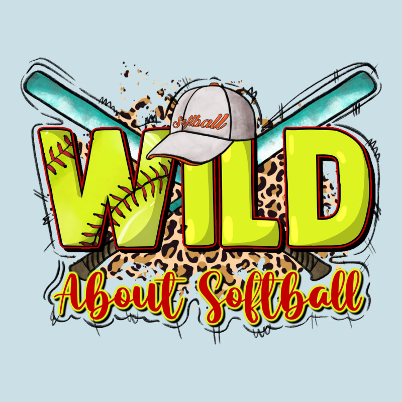 Wild About Softball Ladies Tee by HowdyJamesFarm | Teevron