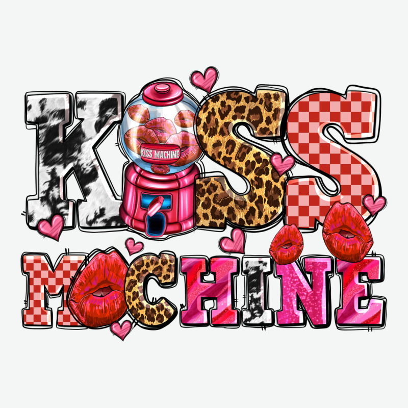 Kiss Machine With Lips Olivia Urban Heavy Tee by OliviaCreatesArt | Teevron