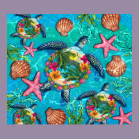 Turtle Summer Seashells Starfish Seaweed Classic Tee | Teevron