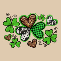 Western St Patricks Day Shamrocks And Hearts Heavyweight Sweatshirt | Teevron