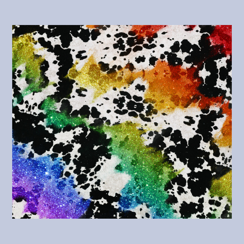 Rainbow Pride Cowhide Tumbler Long Sleeve Tee by FaDigitalArtStudio | Teevron
