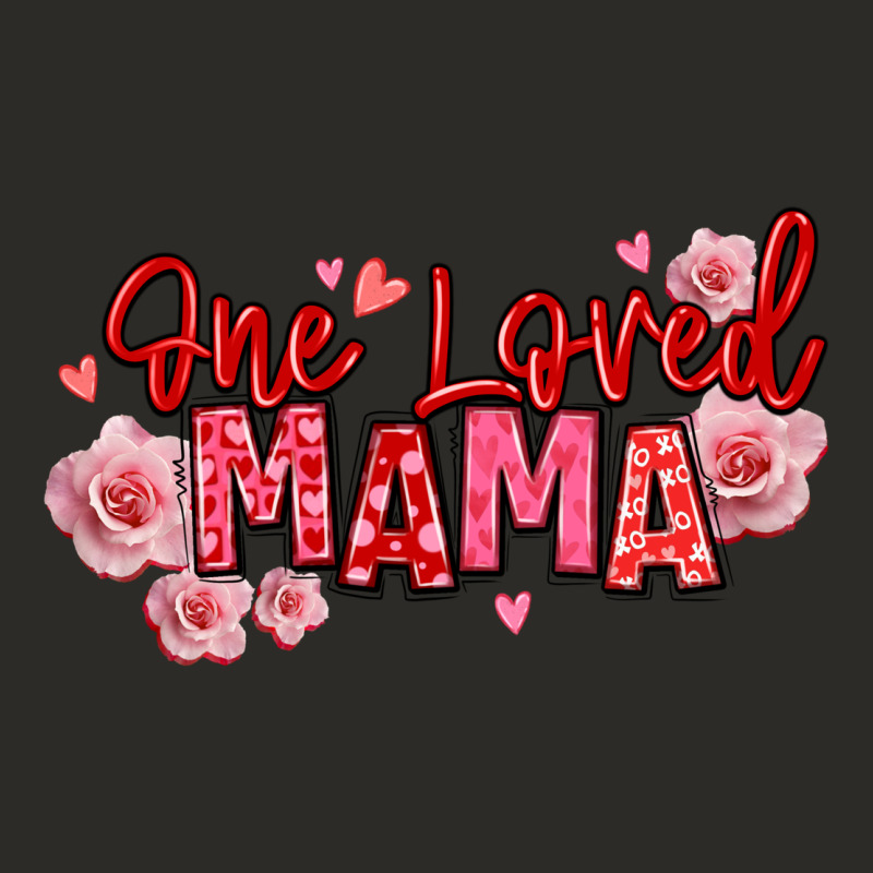 One Loved Mama Valentine's Day Heavy Core Tee by texasbilliewilder | Teevron