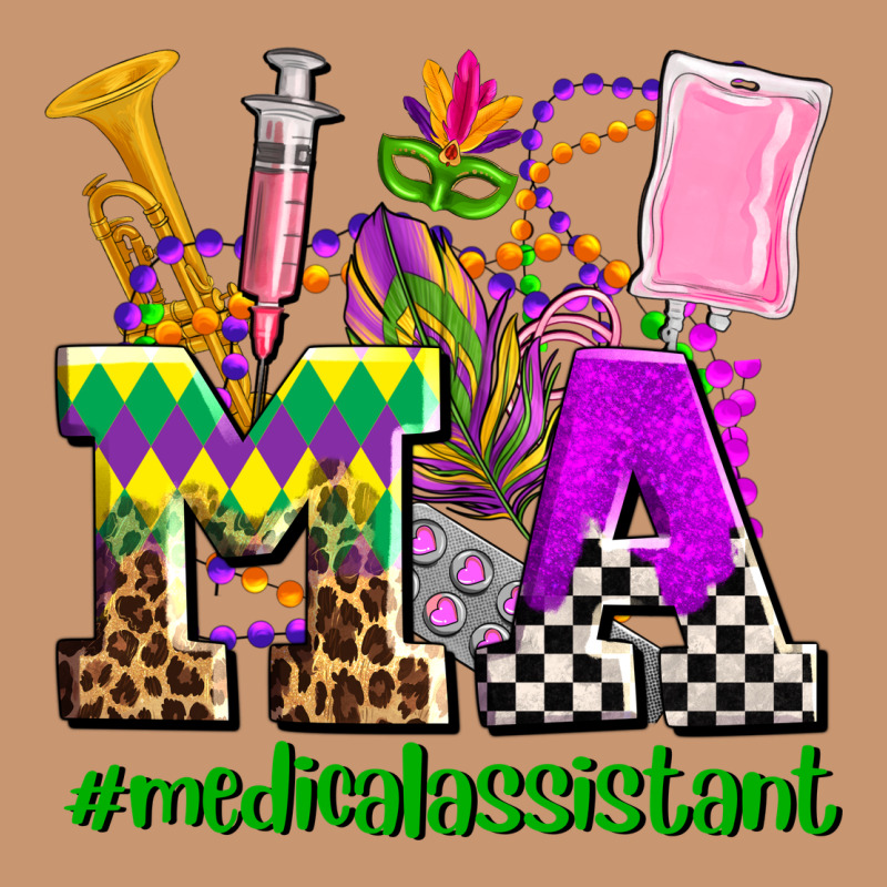 Mardi Gras Ma Medical Assistant Heavyweight Hoodie by AdoDesignShop | Teevron