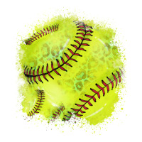 Softball Background Ladies Tee | Teevron