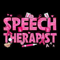 Breast Cancer Speech Therapist Premium Tee | Teevron