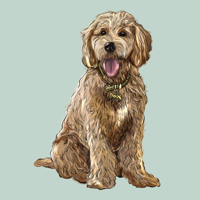 Goldendoodle Zipper Hoodie by BarkalooDesign | Teevron