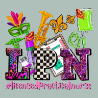 Mardi Gras Lpn Licensed Practical Nurse Heavyweight Hoodie | Teevron