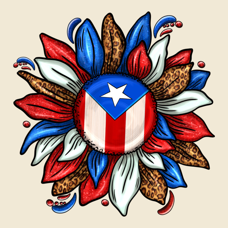 Puerto Rico Sunflower Premium Tee by texasbilliewilder | Teevron