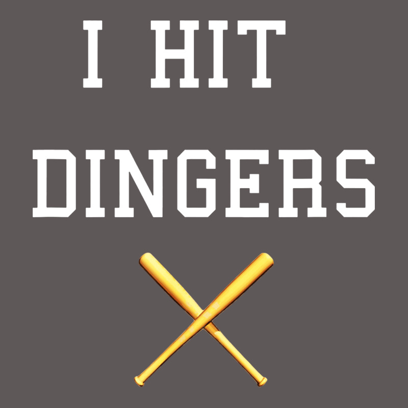 I Hit Dingers Baseball Premium Hoodie by maiPhamDesign | Teevron