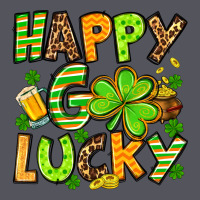St. Patrick's Happy Go Lucky Vintage Hoodie | Teevron
