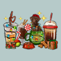 Christmas Coffee Cups With Labrador Heavy Core Tee | Teevron