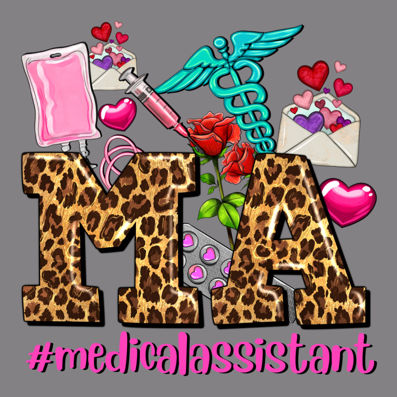 Valentines Day M A Medical Assistant Heavyweight Hoodie by AdoDesignShop | Teevron