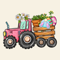 Easter Bunny Tractor Vintage Tee | Teevron