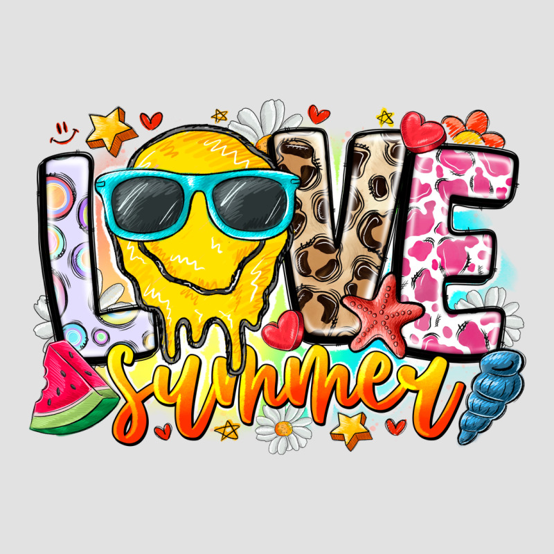 Love Summer Premium Hoodie by CowhideDigitalArt | Teevron