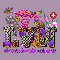 Mardi Gras  Lvn Licensed Vocational Nurse Heavyweight Hoodie | Teevron
