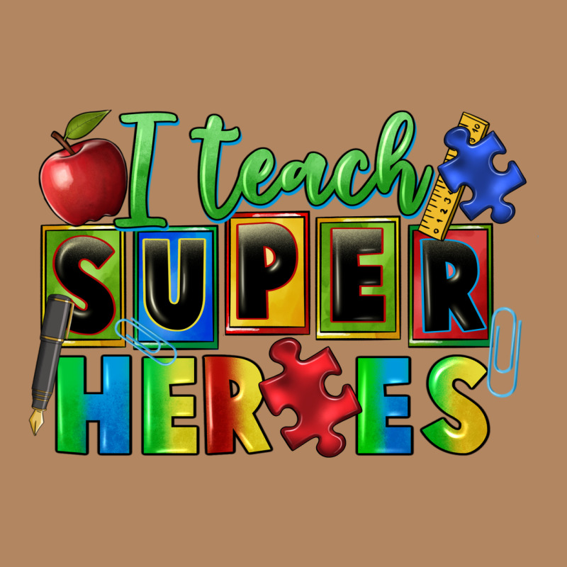 I Teach Super Heroes Long Sleeve Tee by FaDigitalArtStudio | Teevron