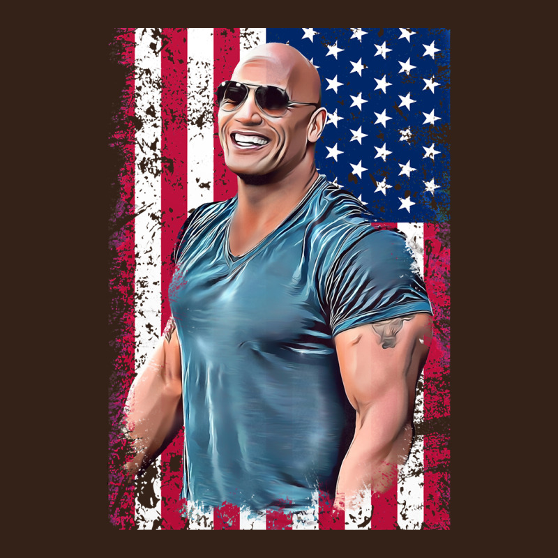 Dwayne The Rock Johnson Men Gift Heavy Core Tee by maiPhamDesign | Teevron