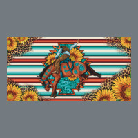 Bucking Bronco Aztec Shape License Plate Heavyweight Sweatshirt | Teevron