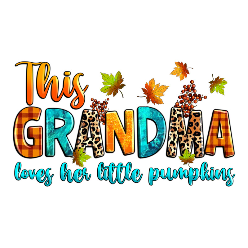 Customized This Grandma Loves Her Little Pumpkins Premium Tee by texasbilliewilder | Teevron