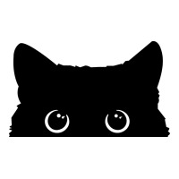 Peeking Cat | Teevron
