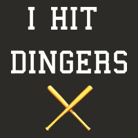 I Hit Dingers Baseball Heavy Core Tee | Teevron
