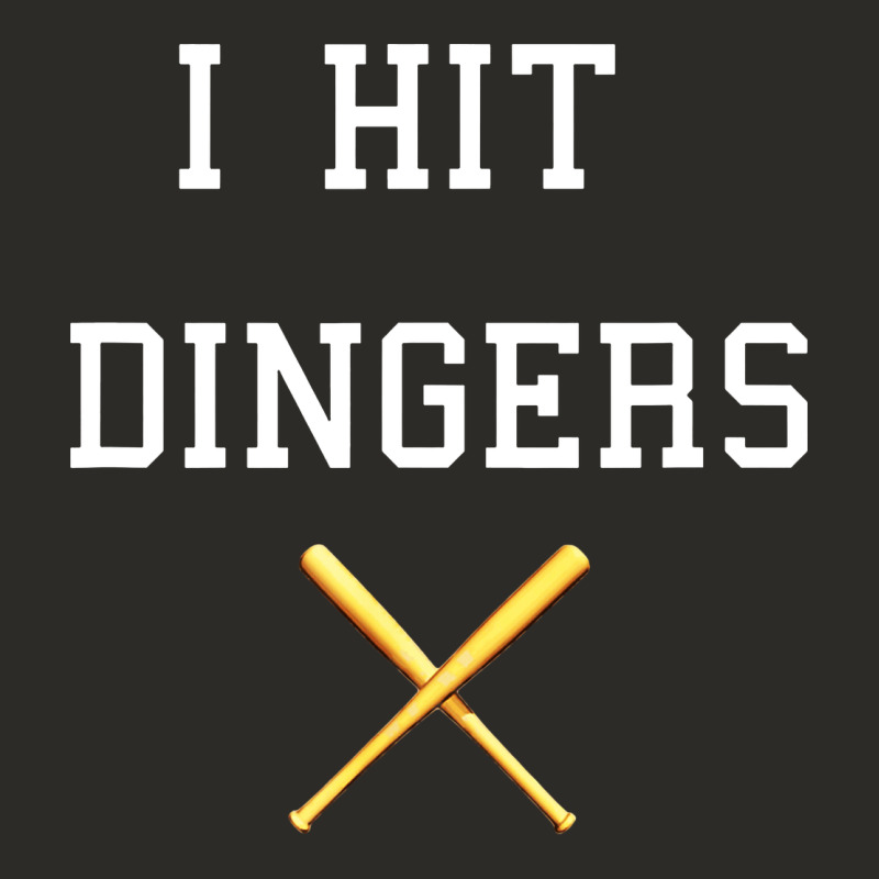 I Hit Dingers Baseball Heavy Core Tee by maiPhamDesign | Teevron