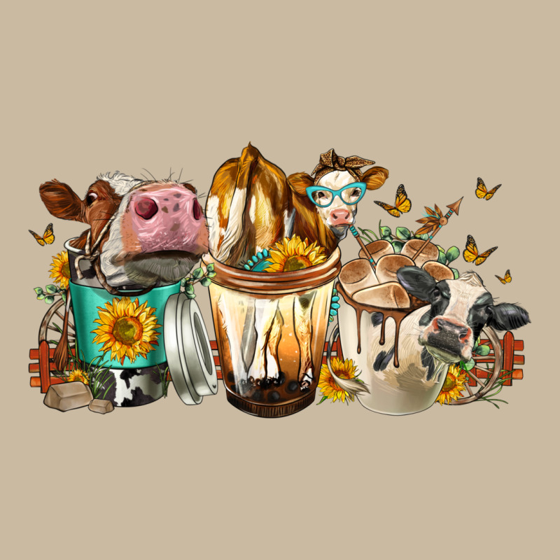 Cows And Coffee Long Sleeve Tee by FaDigitalArtStudio | Teevron
